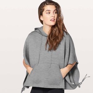All in a  day hooded lululemon poncho.